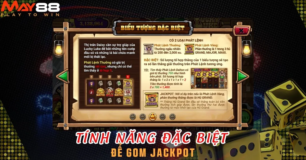 Gom Jackpot theo dòng để tăng tỷ lệ trúng cao